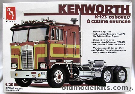 AMT 1/25 Kenworth K-123 Cabover Semi Truck, 6649 plastic model kit